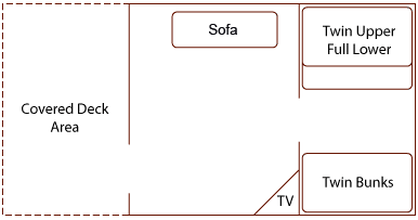 Large Cabin Floorplan