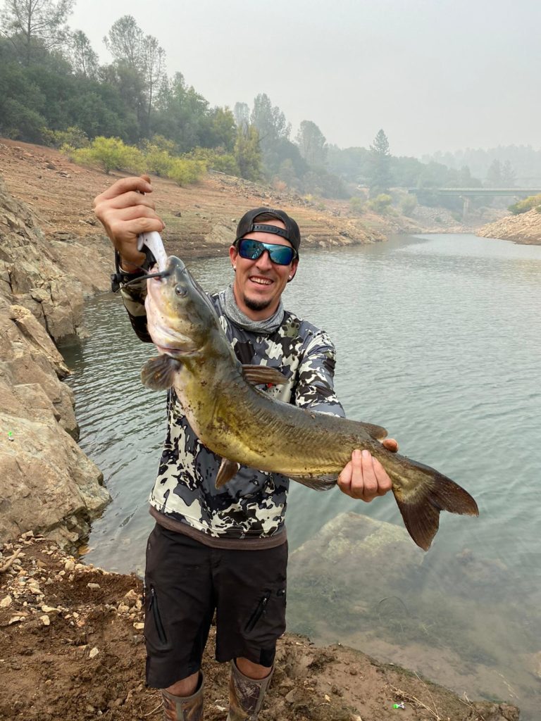 Collins Lake :: 20lb+ Catfish, a lone Bass & Pre-Smoked Trout
